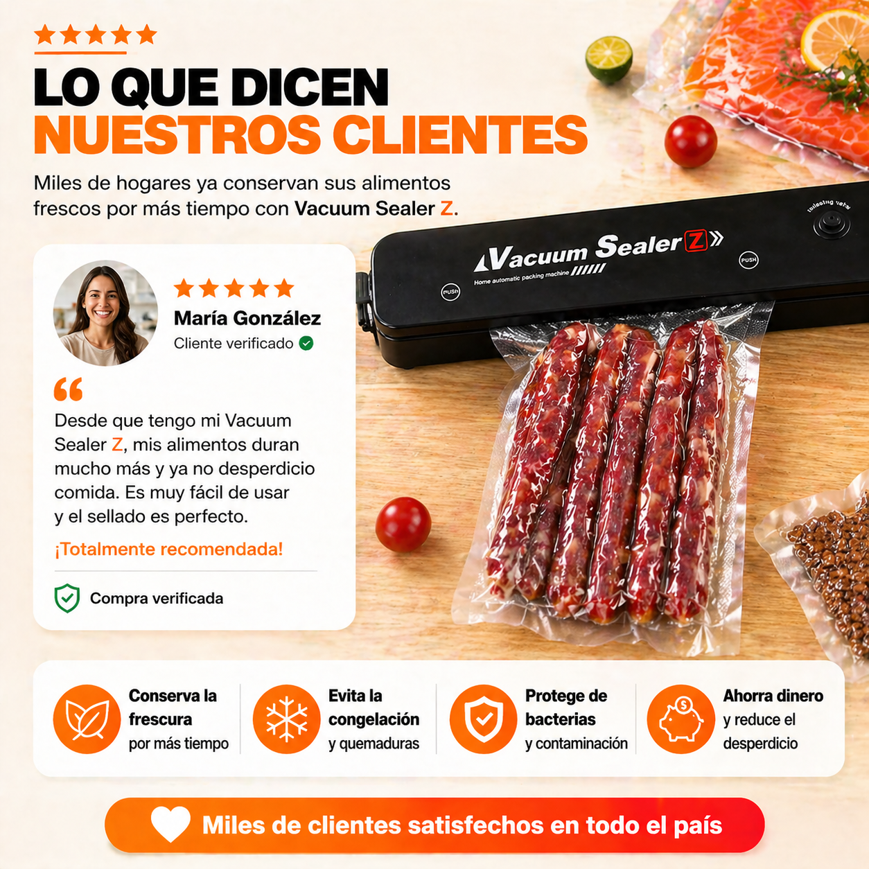 Sellador de bolsas al vacio - Vacuum Sealer Z