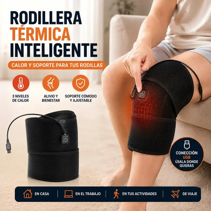 Rodillera Térmica USB - Alivio y calor en minutos