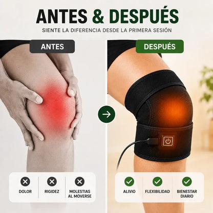 Rodillera Térmica USB - Alivio y calor en minutos